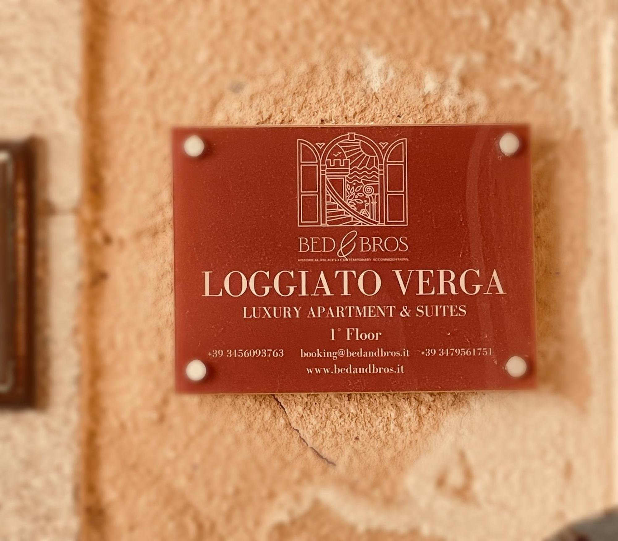 Loggiato Verga Luxury By Bed&Bros シラクーサ エクステリア 写真